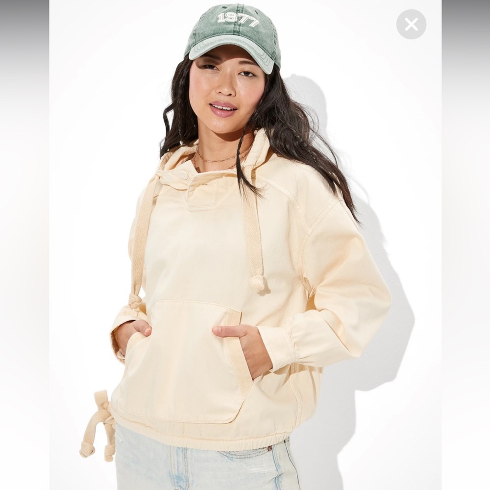 AE Military Shirt Hoodie